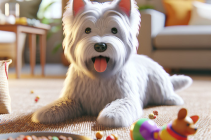 An image illustrating Cuánto cuesta mantener un Westie al mes