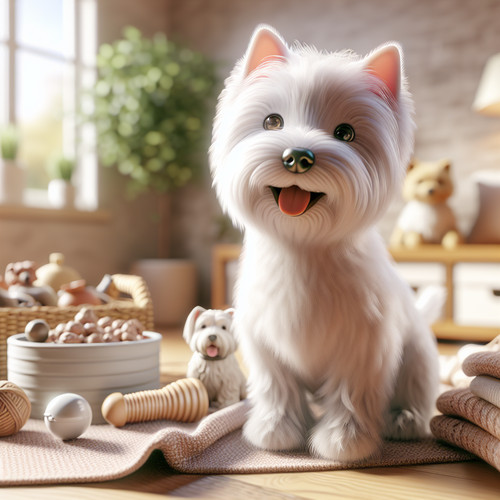 An image illustrating Cuánto cuesta mantener un Westie al mes