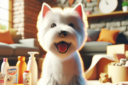 An image illustrating Cuánto cuesta mantener un Westie al mes