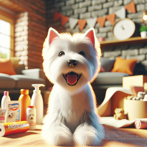 An image illustrating Cuánto cuesta mantener un Westie al mes