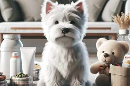 An image illustrating Cuánto cuesta mantener un Westie al mes