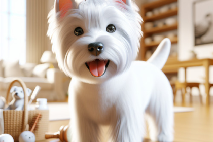 An image illustrating Cuánto cuesta mantener un Westie al mes