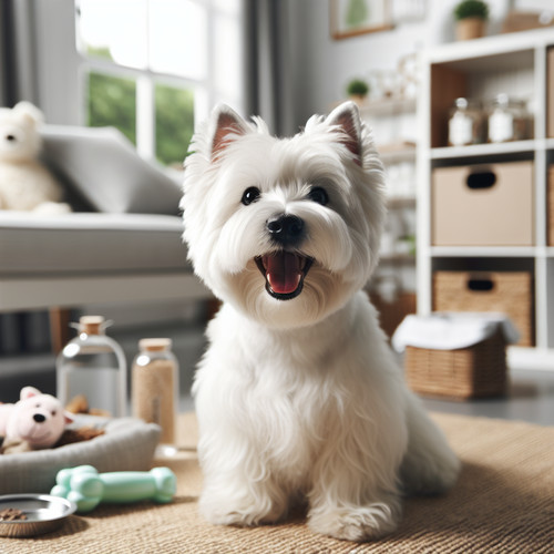 An image illustrating Cuánto cuesta mantener un Westie al mes