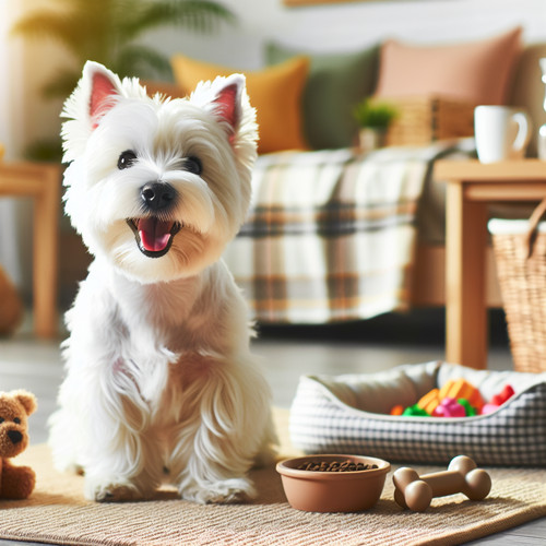 An image illustrating Cuánto cuesta mantener un Westie al mes