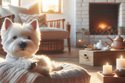 An image illustrating Cómo evitar que tu Westie sufra ansiedad por separación