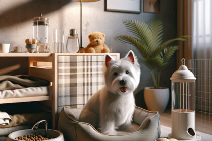 An image illustrating Cómo preparar tu casa antes de adoptar un Westie