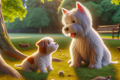 An image illustrating Cómo presentar a tu Westie a otra mascota