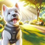 An image illustrating Cómo elegir el mejor arnés para un Westie