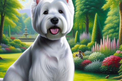 An image illustrating Cómo detectar sobrepeso en un Westie