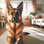 An image illustrating Qué señales indican que tu Pastor Alemán está estresado