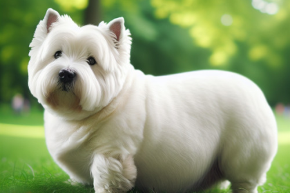 An image illustrating Cómo detectar sobrepeso en un Westie