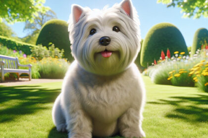 An image illustrating Cómo detectar sobrepeso en un Westie