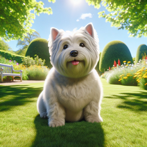 An image illustrating Cómo detectar sobrepeso en un Westie