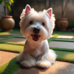 An image illustrating Cómo detectar sobrepeso en un Westie