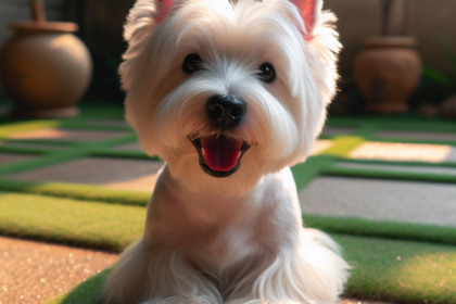 An image illustrating Cómo detectar sobrepeso en un Westie
