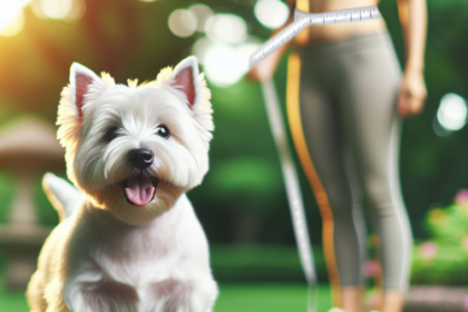 An image illustrating Cómo detectar sobrepeso en un Westie