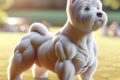 An image illustrating Cómo detectar sobrepeso en un Westie