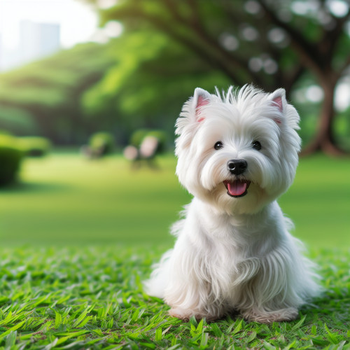 An image illustrating Cómo detectar sobrepeso en un Westie