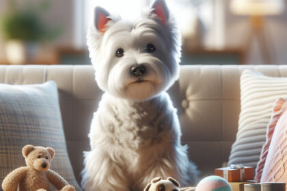 An image illustrating Cuidados especiales de un Westie senior