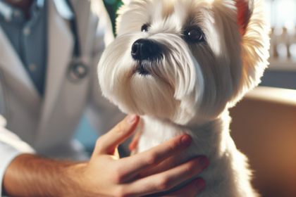 An image illustrating Cómo preparar a tu Westie para una visita al veterinario