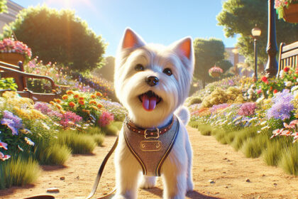 An image illustrating Los mejores accesorios para pasear a tu Westie
