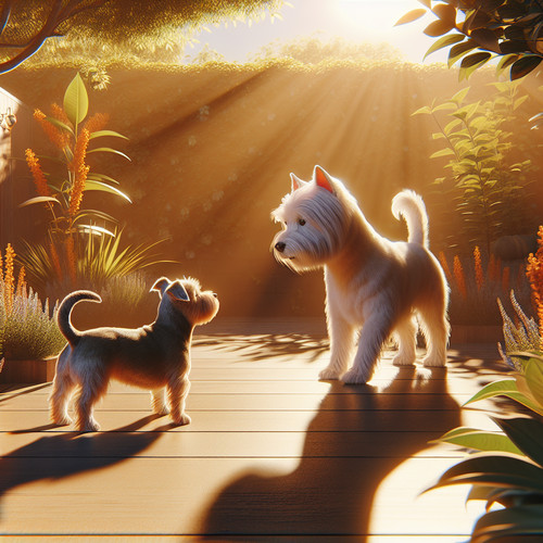 An image illustrating Cómo presentar a tu Westie a otra mascota