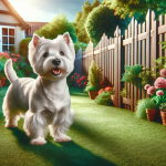 An image illustrating Cómo evitar que tu Westie escape del jardín