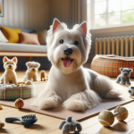 An image illustrating Qué hacer si tu Westie destruye cosas cuando se queda solo