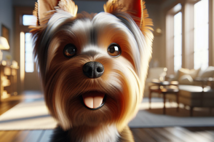 An image illustrating ¿Porqué los Yorkshire son agresivos?