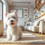 An image illustrating El Westie como perro para departamentos - pros y contras