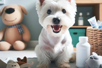 An image illustrating Qué hacer si tu Westie tiene mal aliento