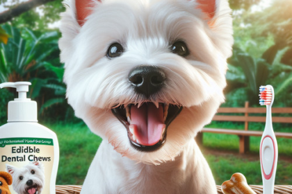 An image illustrating Qué hacer si tu Westie tiene mal aliento