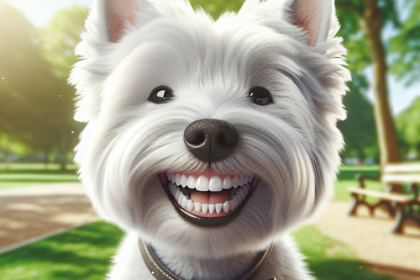 An image illustrating Qué hacer si tu Westie tiene mal aliento