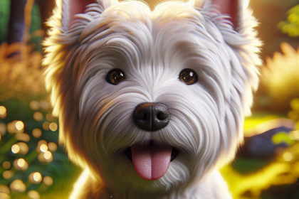 An image illustrating Qué hacer si tu Westie tiene mal aliento