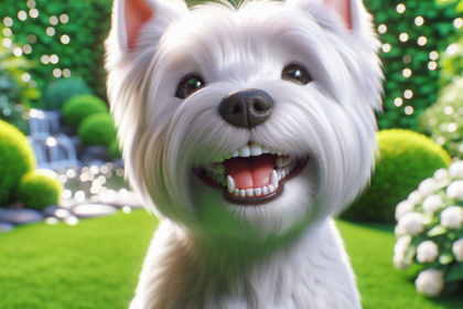 An image illustrating Qué hacer si tu Westie tiene mal aliento