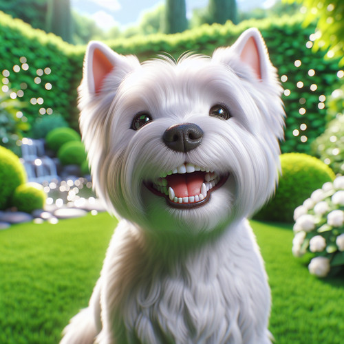 An image illustrating Qué hacer si tu Westie tiene mal aliento