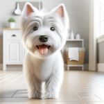 An image illustrating Qué hacer si tu Westie tiene mal aliento