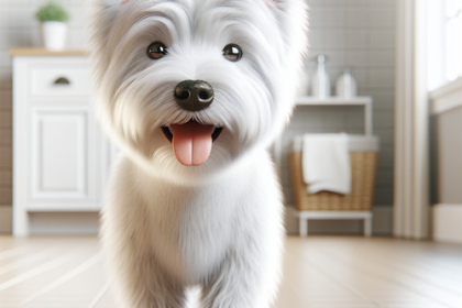 An image illustrating Qué hacer si tu Westie tiene mal aliento