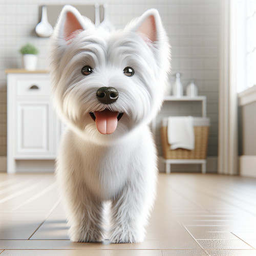 An image illustrating Qué hacer si tu Westie tiene mal aliento