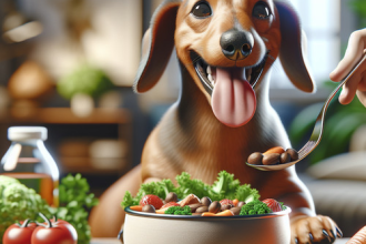 An image illustrating Alimentos adecuados para dachshunds