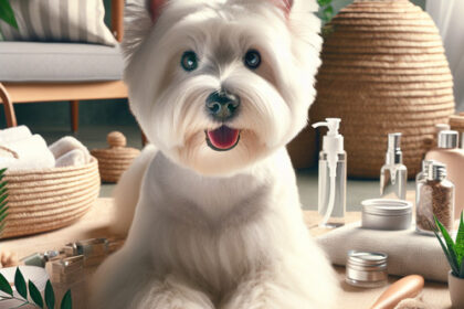 An image illustrating Cómo cuidar a un Westie con alergias ambientales