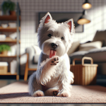 An image illustrating Qué hacer si tu Westie se lame las patas sin parar