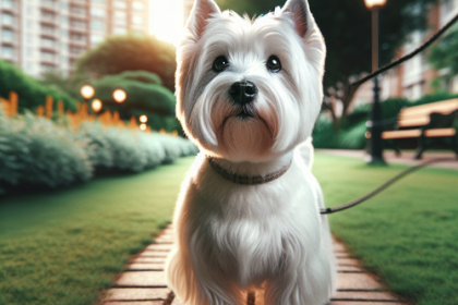 An image illustrating Qué hacer si tu Westie ignora tus órdenes