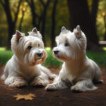 An image illustrating Qué hacer si tu Westie se muestra agresivo con otros perros