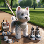An image illustrating Los mejores accesorios para pasear a tu Westie