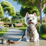 An image illustrating Los mejores accesorios para pasear a tu Westie
