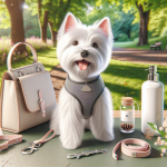 An image illustrating Los mejores accesorios para pasear a tu Westie