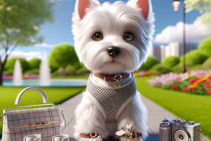 An image illustrating Los mejores accesorios para pasear a tu Westie