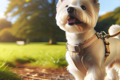 An image illustrating Los mejores accesorios para pasear a tu Westie
