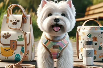 An image illustrating Los mejores accesorios para pasear a tu Westie